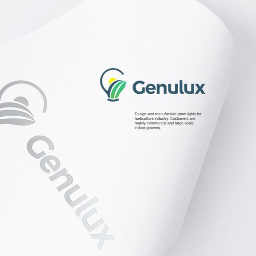 Genulux Logo Design Concept