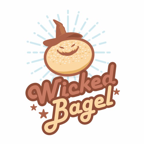 Logo for bagel bakery