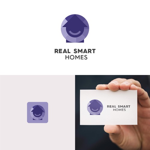 Logo concept for smart homes 