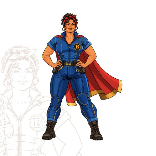 Create BARB: A Tattooed, Thick-Thighed Animal Rescue Superhero