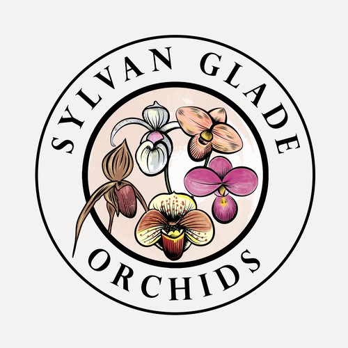 Logo for Sylvan Glade Orchids