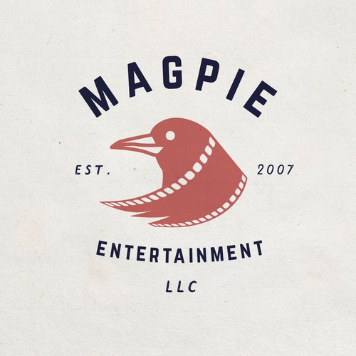 Quirky logo for media production company