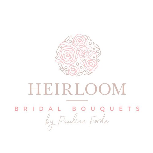 Elegant bridal bouquets logo