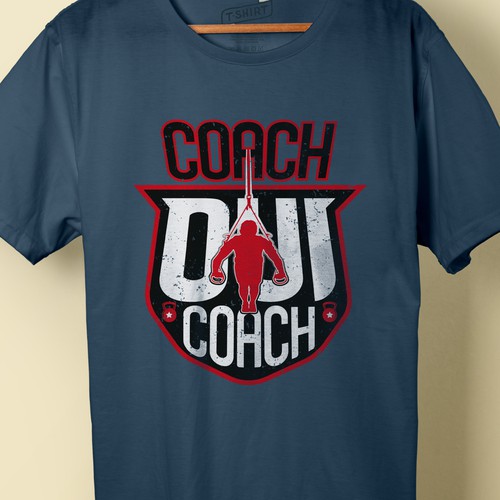 Coach, oui Coach ! Tshirt Design 