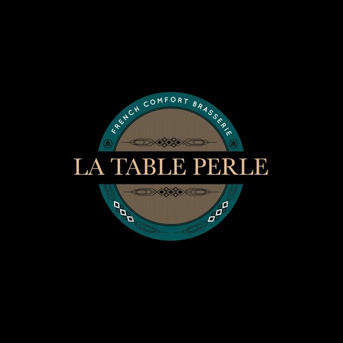La Table Perle Logo design