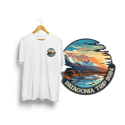 Travel t-shirt design