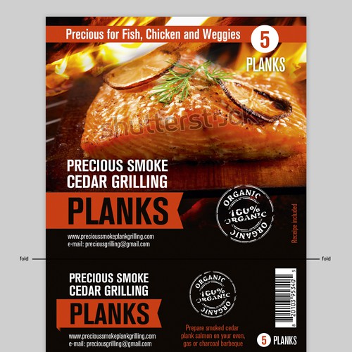 Product for Cedar Grilling Planks