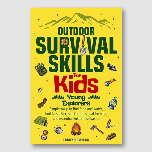 Wilderness Skills Cover – Illustrated Tools & Youth Adventure