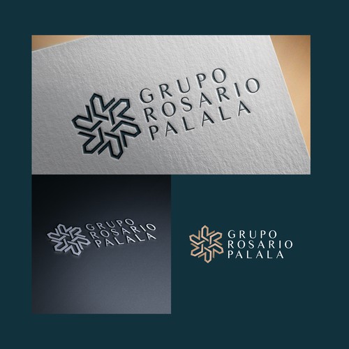 Elegant logo design for Grupo Rosario Palala