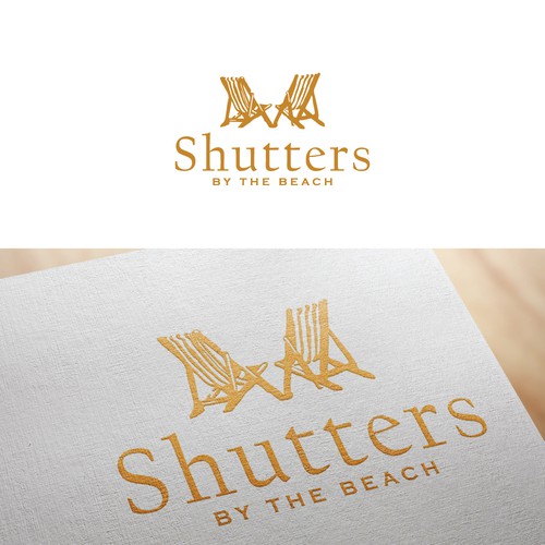 Logo for beach house rental for couples and groups