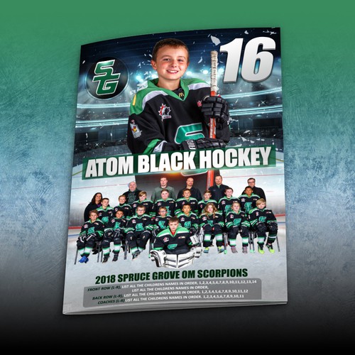 ATOM BLACK HOCKEY