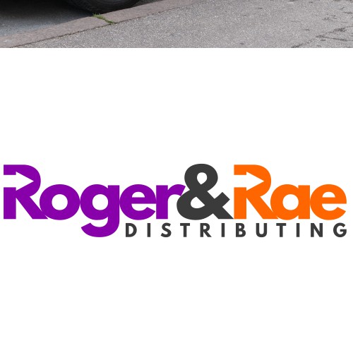 Bold wordmark logo for delivery business