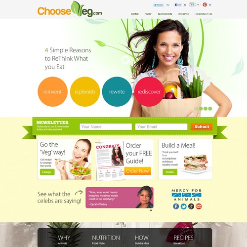 Web Design for a Health Website