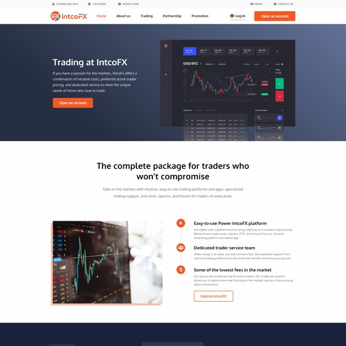 IntcoFX - Trading Platform