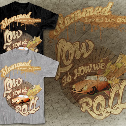 Slammed needs a new t-shirt design