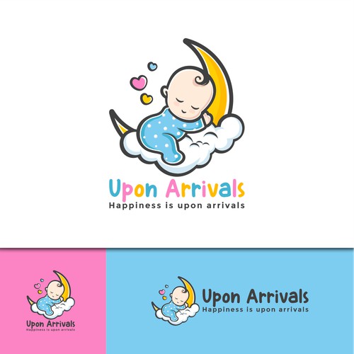 Logo Concept for a baby products logo that appeals to soon to be mothers and toddlers