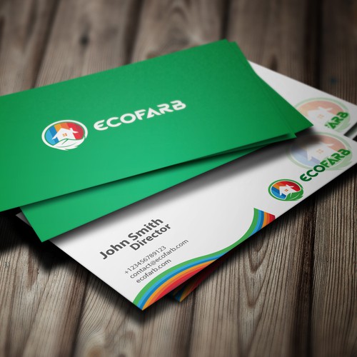 Winning logo for ECOFARB