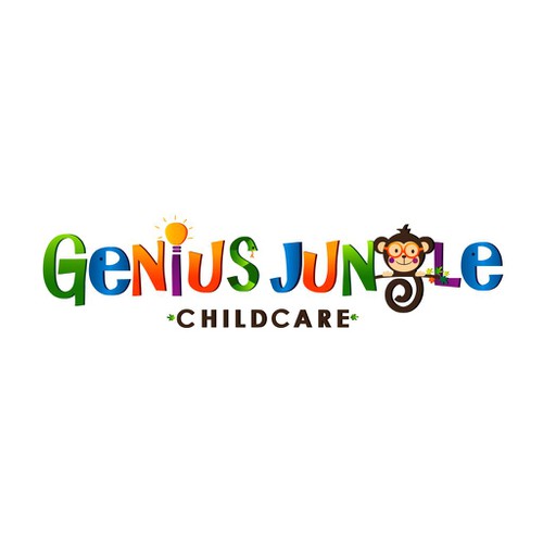 cute and smart logo for childcare