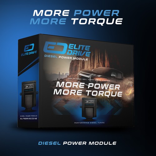 Elite Drive package design