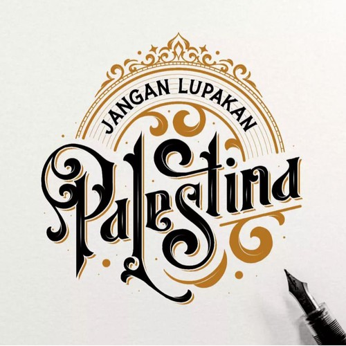  logo vintage palestine luxury