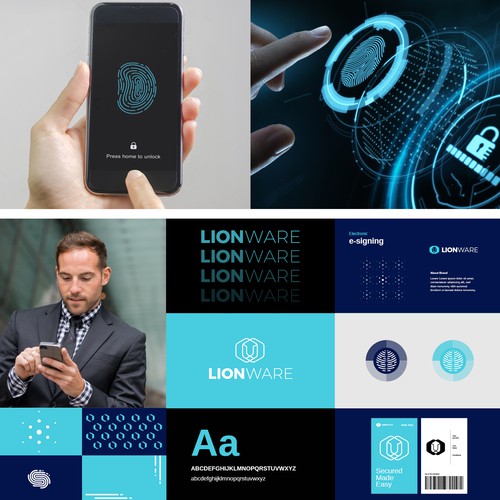 Brand guidelines for lion ware technology