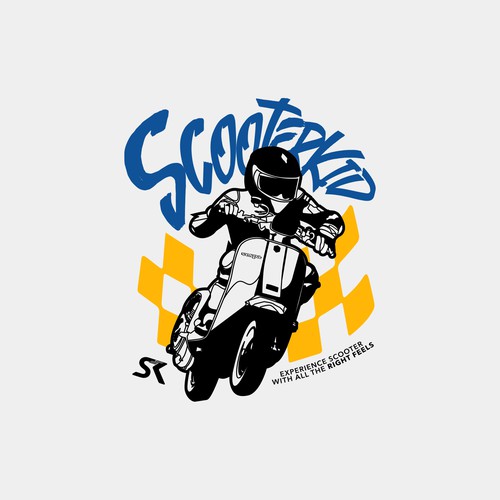 ScooterKid Tees Design