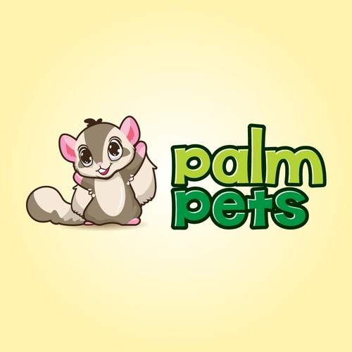 Palm Pets Character Logo