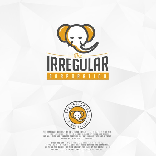 The irregular logo