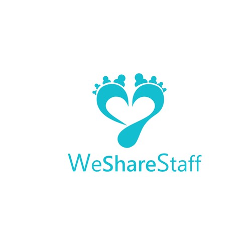 Bold logo for A staff sharing website for hospitality. For employers as well as employees.