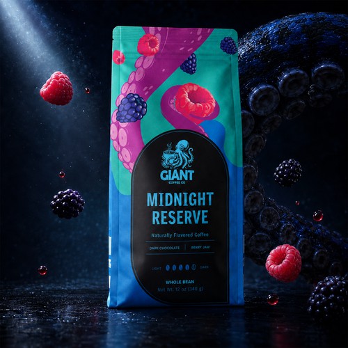 GIANT Coffee — Two Product Lines, One Packaging System
