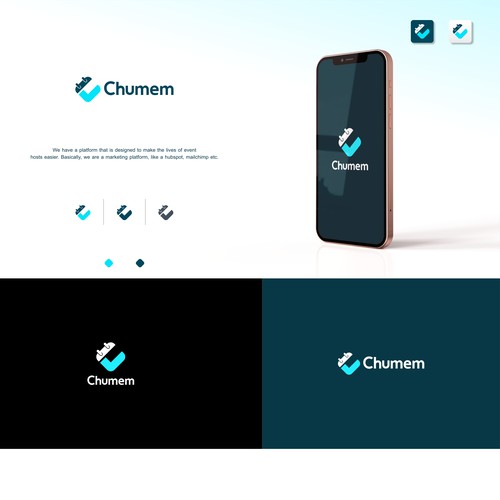 Logo design for chumem