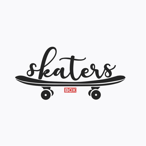 Logo concept for a skating company