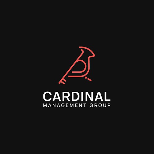 Bold logo concept for Cardinal Management Group