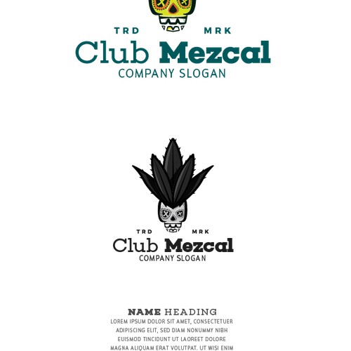 Logo for an online Mezcal shop