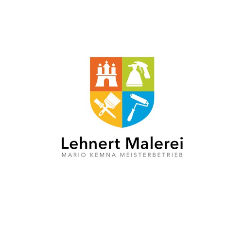 Corporate Identity für Malereibetrieb aus Hamburg (der schönsten Stadt der Welt)