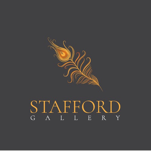 Logo for an art gallery