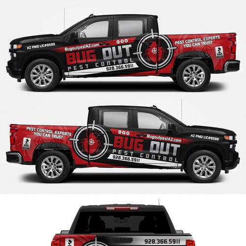 Bug Out Van Wrap