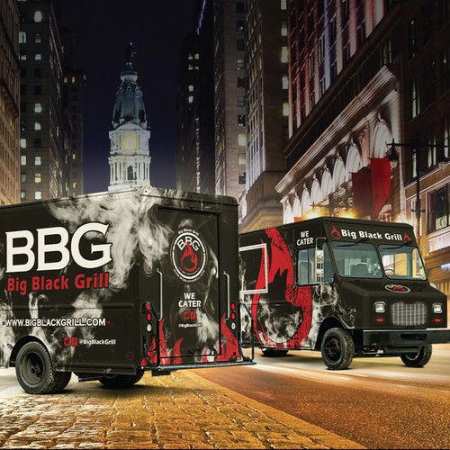 BBQ Grill Food Truck