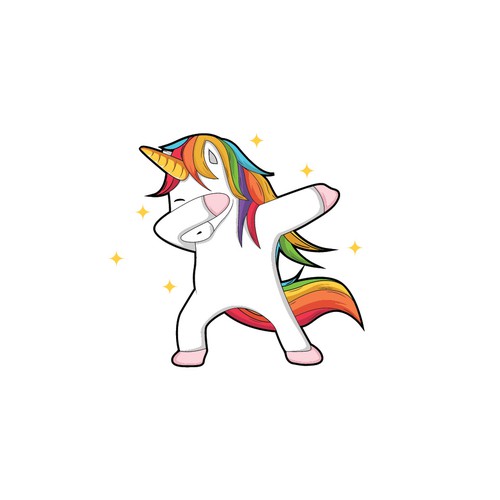 Dabbing Unicorn 