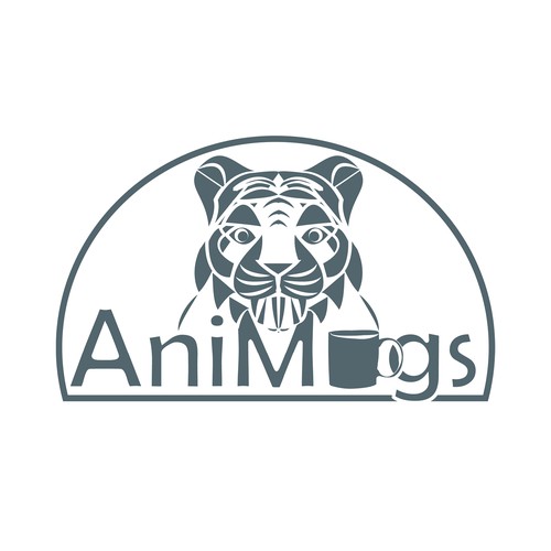 Logo design for animal mugs