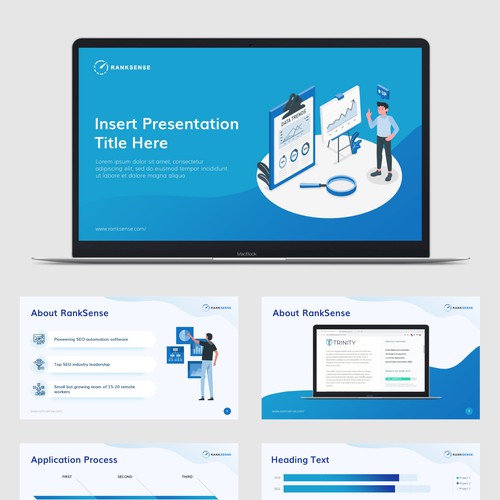 Powerpoint Template for Ranksense