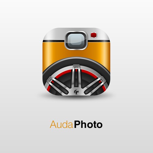 AudaPhoto Icon Apps Design Concept