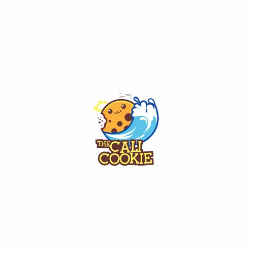Logo concept for The Cali Cookie