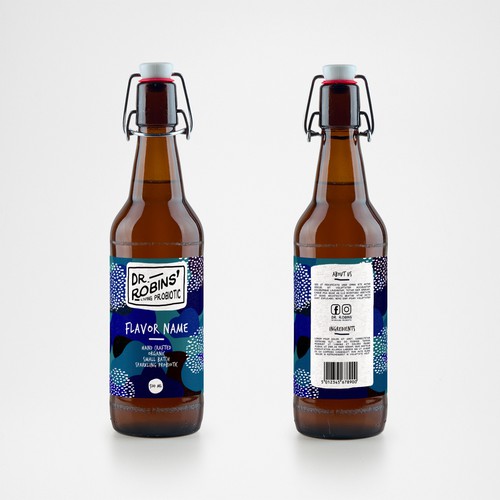 Label for health drink