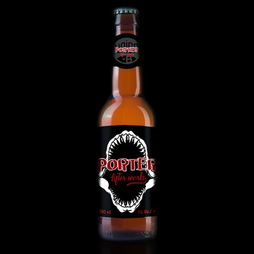 Shark theme label design