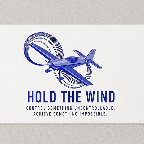 Aerobatic Aviation Logo - Hold the Wind