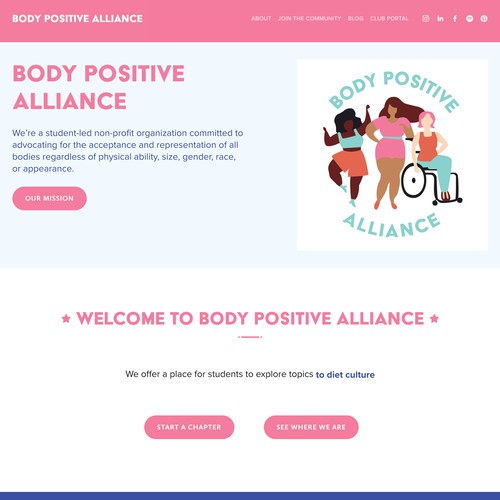 Body Positive Alliance Redesign