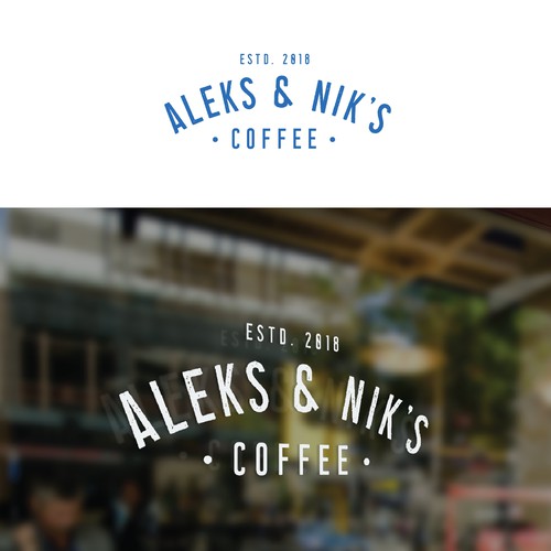 Simple logo for an upcoming coffee shop