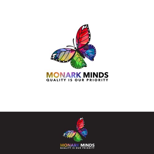 Colorful Butterfly for Monark Minds
