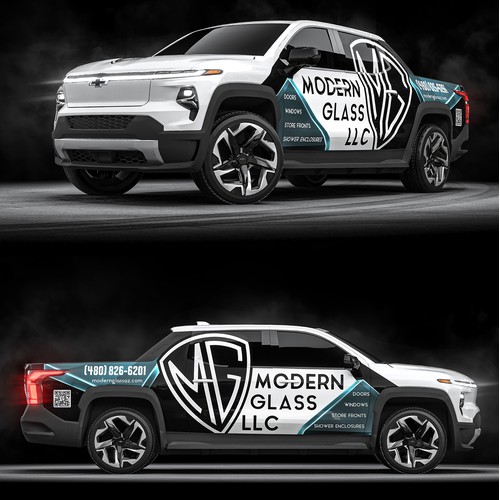 Chevy Silverado EV Wrap Design
